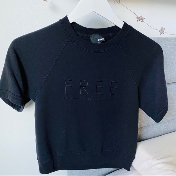 Wilfred Sweaters - Wilfred Free Cropped Short Sleeve Sweater